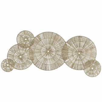 Wanddecoratie DKD Home Decor Bruin Natuurlijk Tropisch 115 x 1 x 45 cm 1