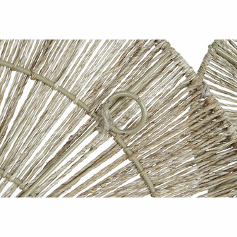 Wanddecoratie DKD Home Decor Bruin Natuurlijk Tropisch 115 x 1 x 45 cm 3