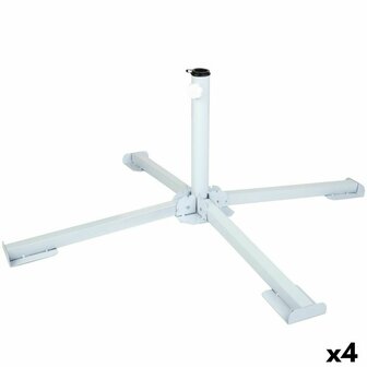Parasolvoet Aktive Wit Plastic Spons EPS 85 x 31 x 85 cm (4 Stuks) 1