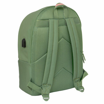 Laptoptas El Ganso +usb el ganso basics Groen 31 x 44 x 18 cm 5