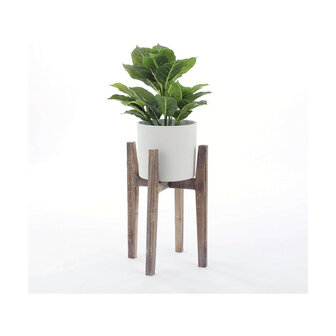Bloempotstandaard Mica Decorations Ascot Bloempotstandaard Hout 48 x 33 x 33 cm 6