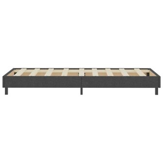 Boxspringframe stof grijs 100x200 cm 5