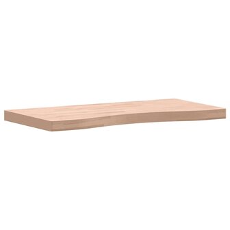 Bureaublad 80x(36-40)x4 cm massief beukenhout 3
