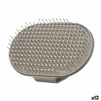 Hondenkam Mascow 335 Grijs 13 x 3,5 x 10 cm (12 Stuks) 1