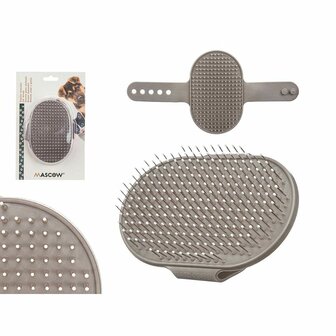 Hondenkam Mascow 335 Grijs 13 x 3,5 x 10 cm (12 Stuks) 3