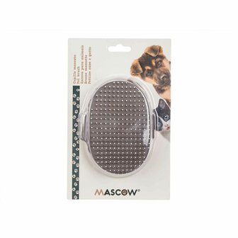 Hondenkam Mascow 335 Grijs 13 x 3,5 x 10 cm (12 Stuks) 4