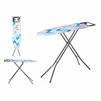 Strijkplank Kipit 18359-02 CB-220 Blauw Wit Polyester Katoen (4 Stuks) 3