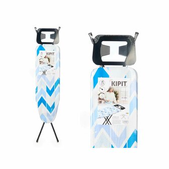 Strijkplank Kipit 18359-02 CB-220 Blauw Wit Polyester Katoen (4 Stuks) 4