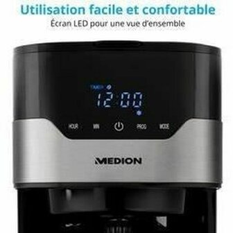 Drip Koffiemachine Medion 900 W 1,2 L 2