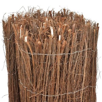 Scherm 400x100 cm rijshout 3