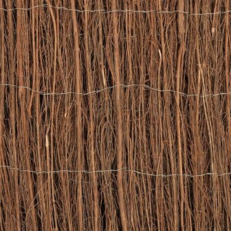 Scherm 400x100 cm rijshout 4