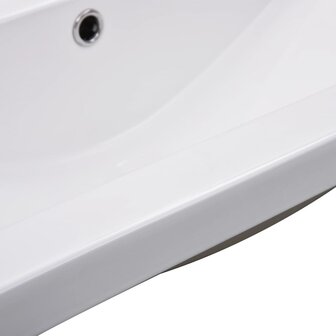 Inbouwwastafel 91x39,5x18,5 cm keramiek wit 5