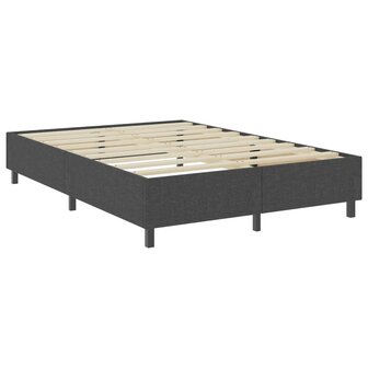 Boxspringframe stof grijs 180x200 cm 3
