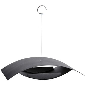 Esschert Design Vogelvoederbak hangend zwart S FB437 1