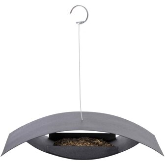 Esschert Design Vogelvoederbak hangend zwart S FB437 4