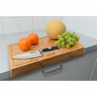 Snijplank Quttin Bamboe 45 x 35 x 1,2 cm (4 Stuks) 4