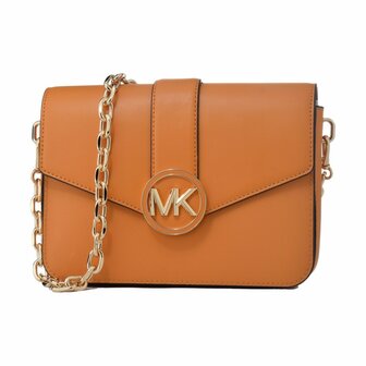 Dames handtas Michael Kors 35S2GNML2L-HONEY-COMB Oranje 23 x 5 x 17 cm 1
