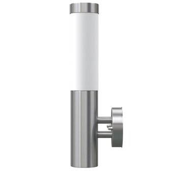 Wandlamp voor binnen en buiten waterdicht RVS 2