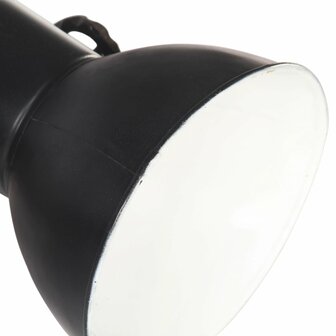 Wandlamp industrieel E27 45x25 cm zwart 7