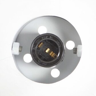 Wandlamp industrieel E27 45x25 cm zwart 8
