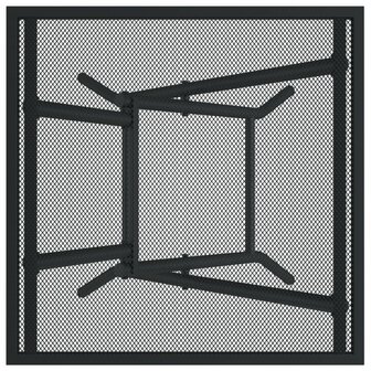 Tuintafel inklapbaar 50x50x72 cm staalgaas antracietkleurig 6