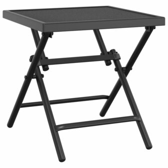 Tuintafel 38x38x38 cm staalgaas antracietkleurig 2