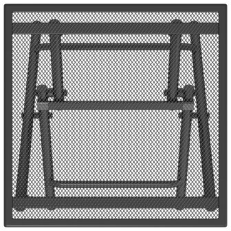 Tuintafel 38x38x38 cm staalgaas antracietkleurig 5