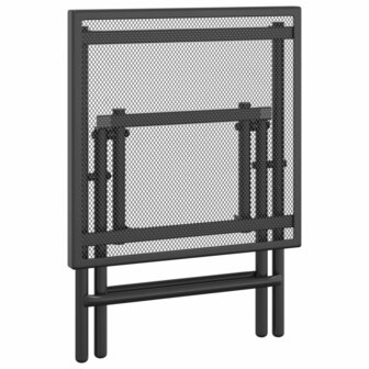Tuintafel 38x38x38 cm staalgaas antracietkleurig 6