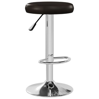 Barstoelen 2 st kunstleer bruin 3