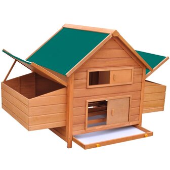 Kippenhok 157x97x110 cm hout   2