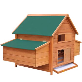 Kippenhok 157x97x110 cm hout   3