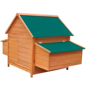 Kippenhok 157x97x110 cm hout   4