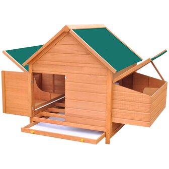 Kippenhok 157x97x110 cm hout   5