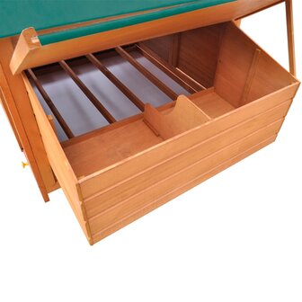 Kippenhok 157x97x110 cm hout   6