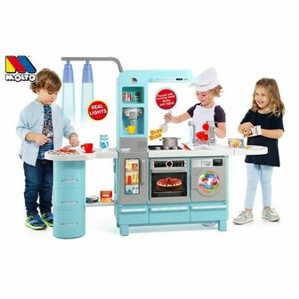 Speelgoedkeuken Molt&oacute; Gourmet Kitchen Kraan 113 x 15 x 36 cm 1
