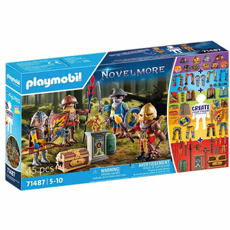 Playset Playmobil Novelmore 45 Onderdelen 1