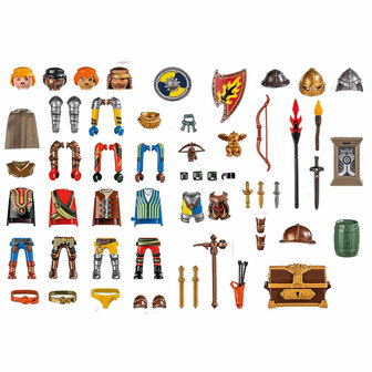 Playset Playmobil Novelmore 45 Onderdelen 2