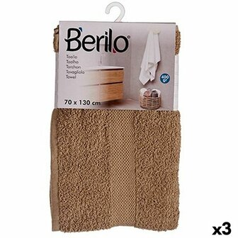 Badhanddoek Kameel 70 x 130 cm (3 Stuks) 1