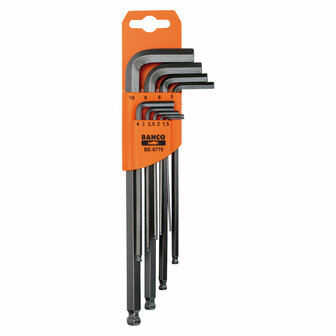 Inbussleutel Set Bahco 1,5 mm - 10 mm 9 Onderdelen 1