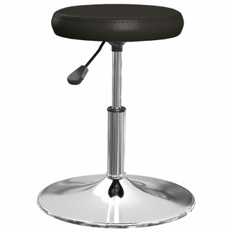 Eetkamerstoelen 2 st kunstleer zwart 4