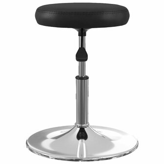 Eetkamerstoelen 2 st kunstleer zwart 5