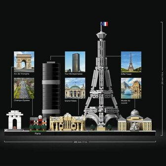 Playset Lego Architecture 21044 Paris 3