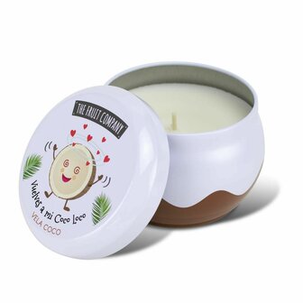 Geurkaars The Fruit Company Kokosnoot 150 g 1
