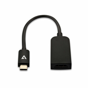 Adapter USB-C naar HDMI V7 V7UCHDMISL-1E Zwart 1
