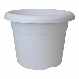 Bloempot Plastiken Wit &Oslash; 35 cm 1