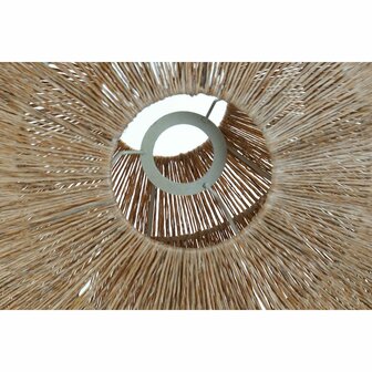Lampenkap DKD Home Decor Natuurlijk Jute Metaal Tropisch 40 x 40 x 30 cm 3