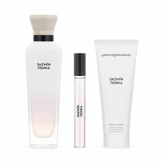 Parfumset voor Dames Adolfo Dominguez Jazm&iacute;n Tonka 3 Onderdelen 2