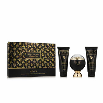 Parfumset voor Dames Afnan Souvenir Desert Rose EDP 3 Onderdelen 1