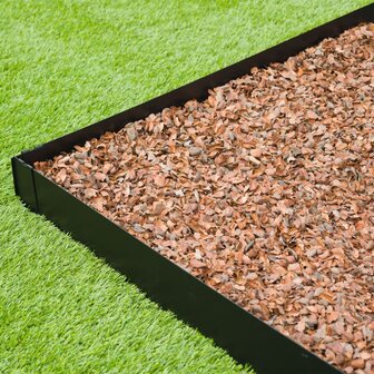 Nature Borderranden 3 st 91,4x10,2 cm zwart 1