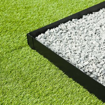 Nature Borderranden 3 st 91,4x10,2 cm zwart 3